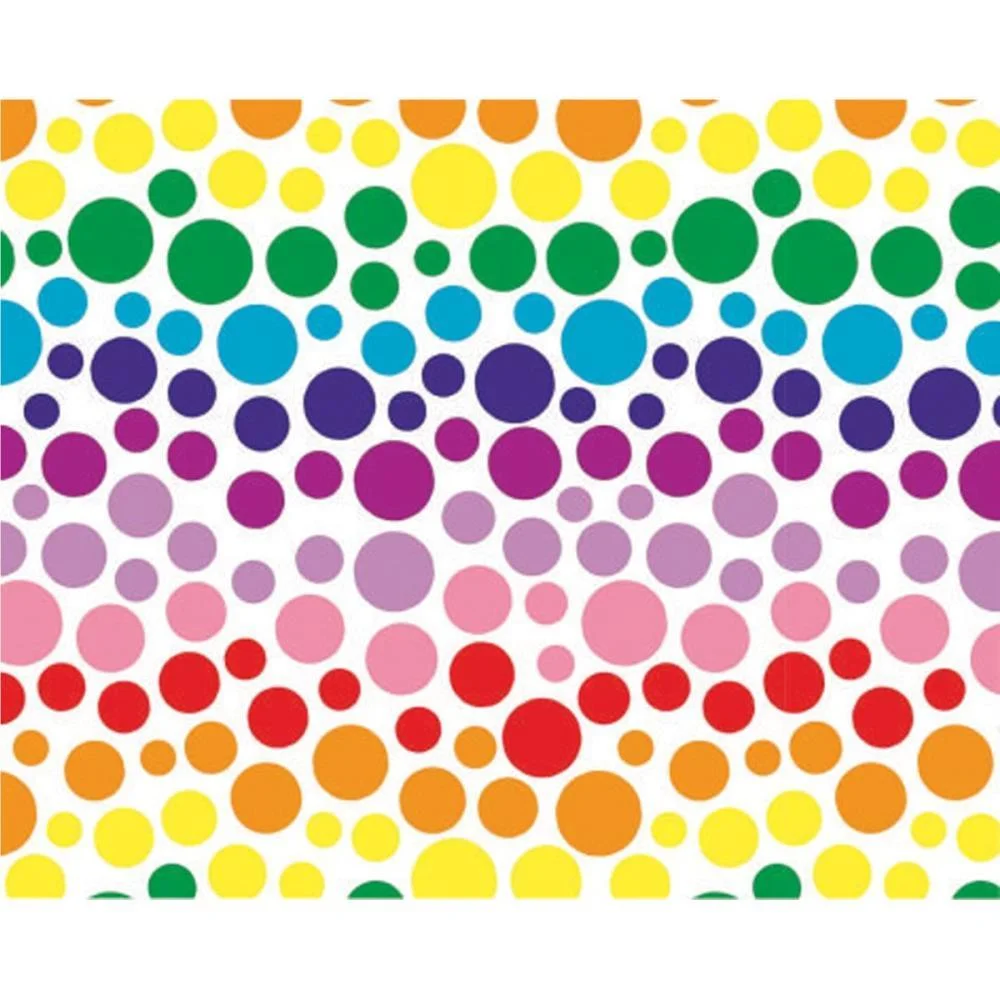 PAPEL PRESENTE BOBINA COUCHE 60CM.MOD.308 BOLAS V.M.P. (BO-100MTS) - imagem 3