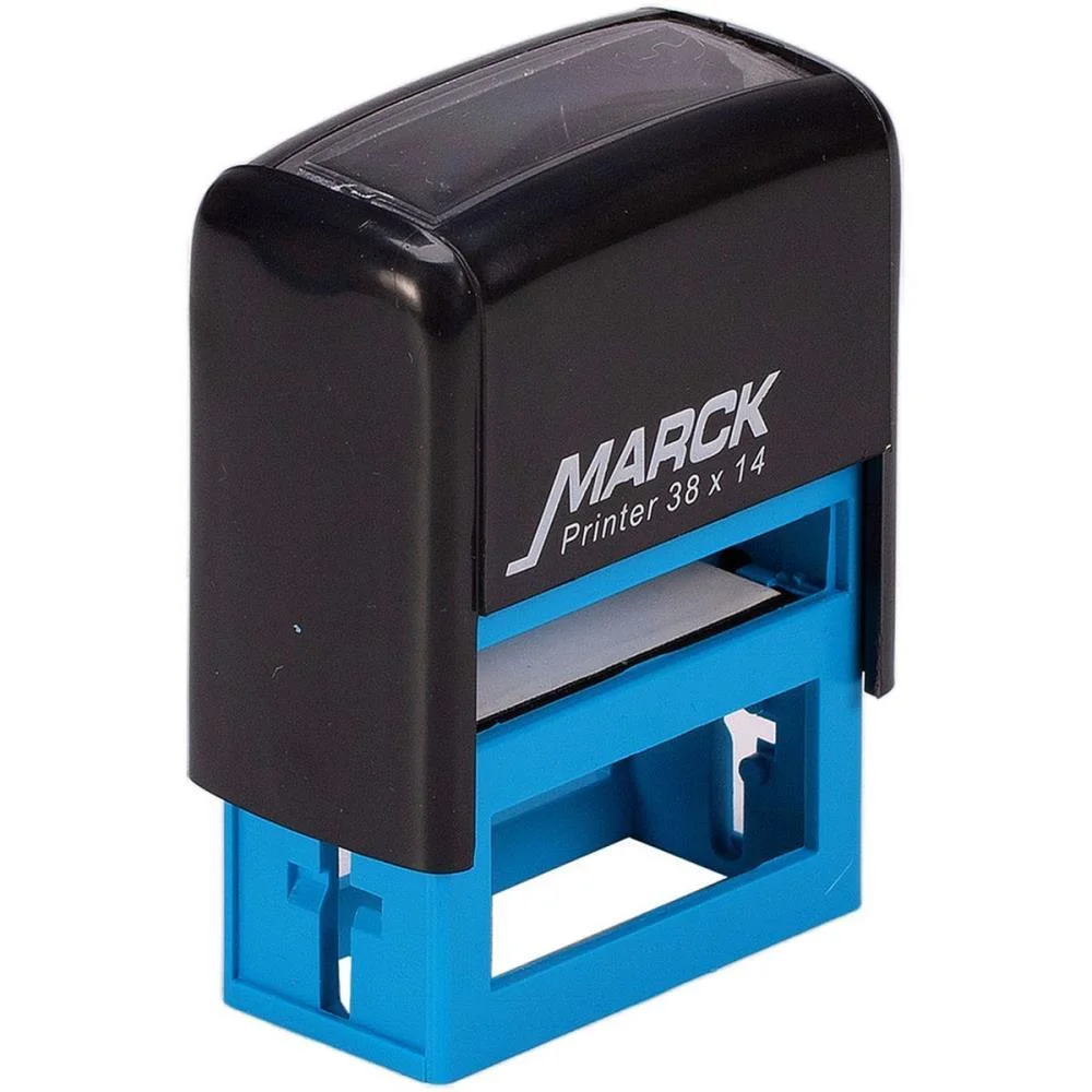 CARIMBO MARCK AUTOMATICO 14X38MM CARBRINK (UNIDADE) - imagem 3