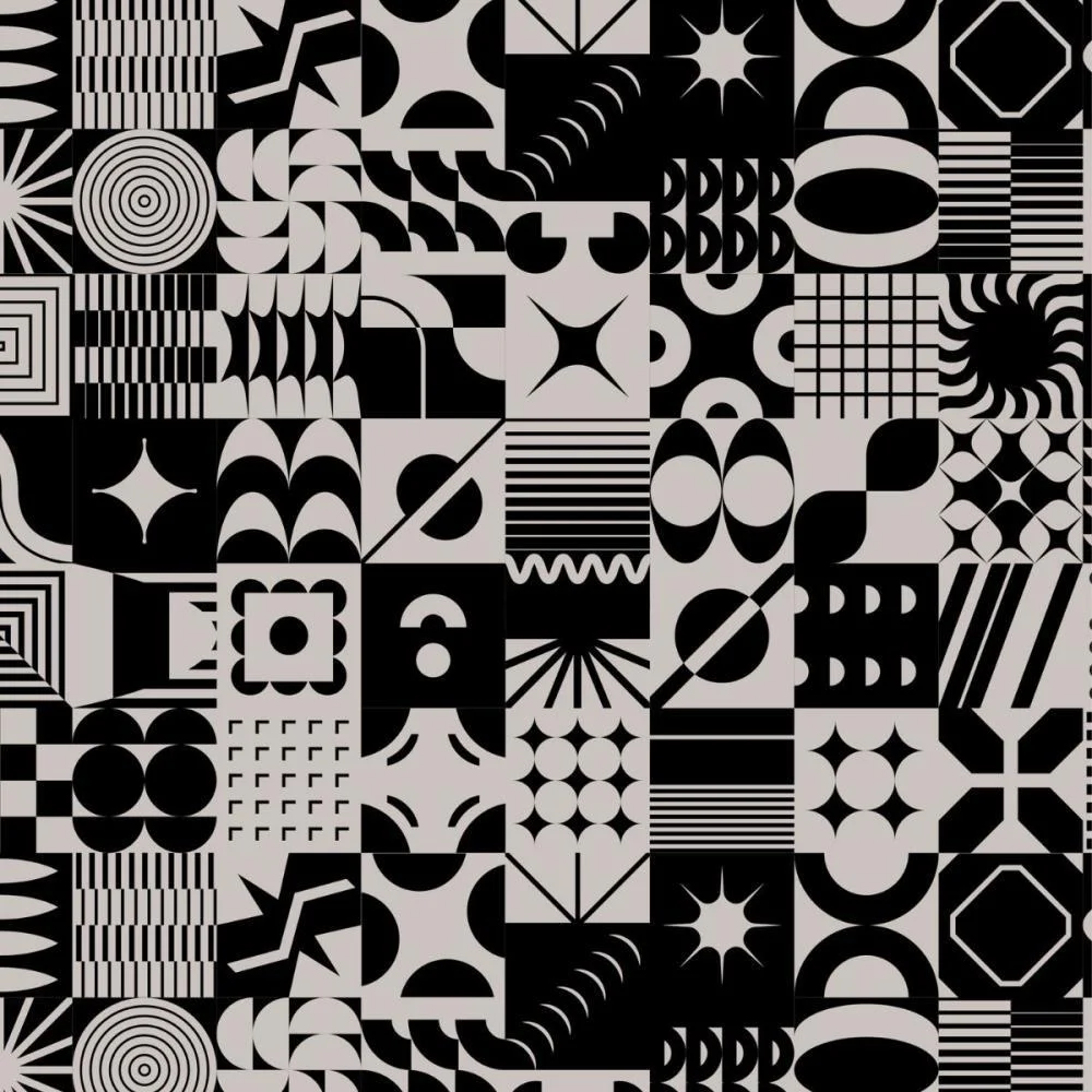 PAPEL PRESENTE BOBINA COUCHE 60CM. MOD.327 ABSTRATO PRATA GESSELE (BO-100MTS) - imagem 5