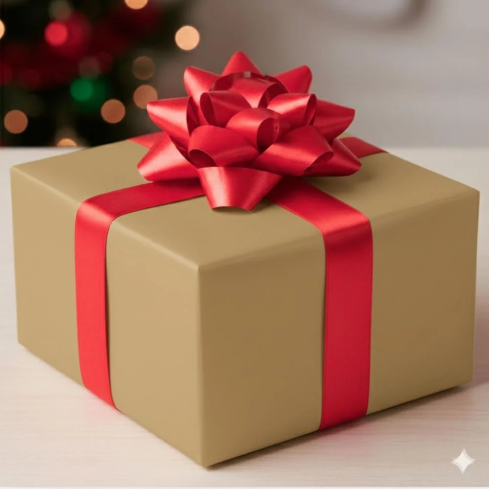 PAPEL PRESENTE BOBINA COUCHE 40CM. MOD.400 DOURADO GESSELE (BO-100MTS) - imagem 3