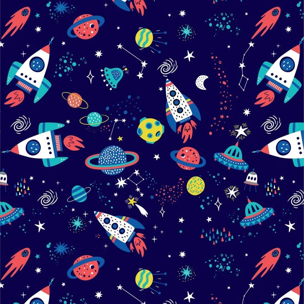 PAPEL PRESENTE BOBINA COUCHE 60CM. MOD.123 FOGUETES GESSELE (BO-100MTS) - imagem 5