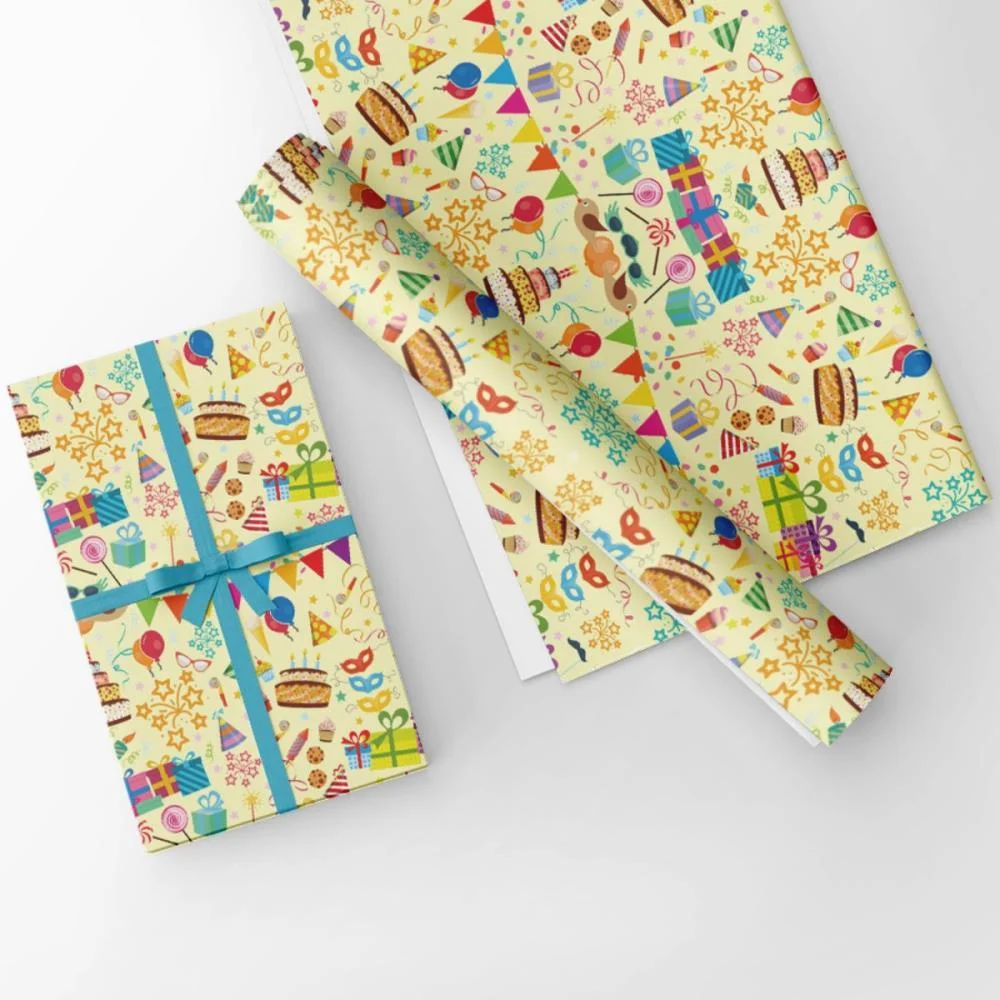 PAPEL PRESENTE BOBINA COUCHE 60CM. MOD.155 PRESENTES GESSELE (BO-100MTS) - imagem 4