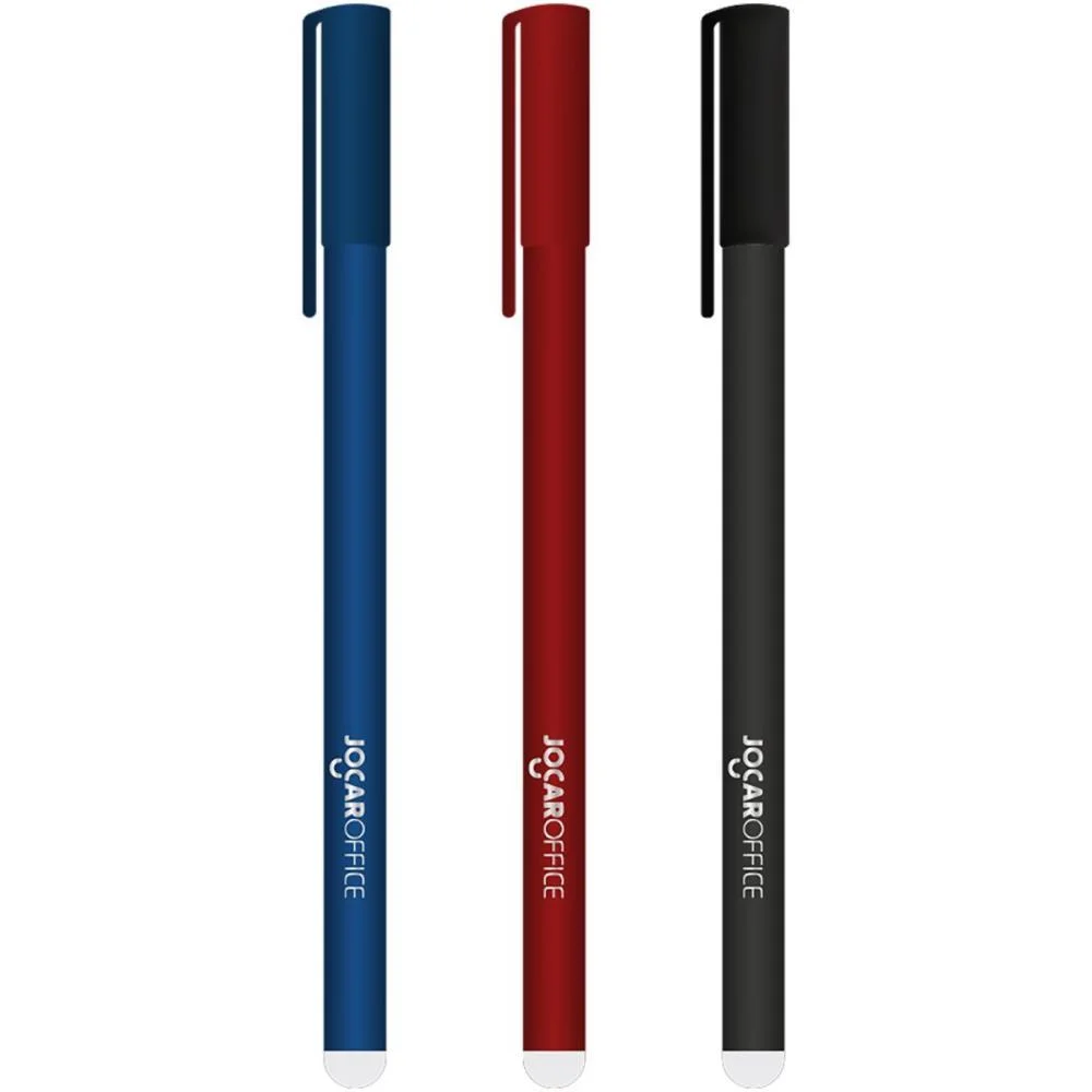 CANETA APAGAVEL GEL 1.0 MM 3 CORES LEONORA (DP.C/12) - imagem 4