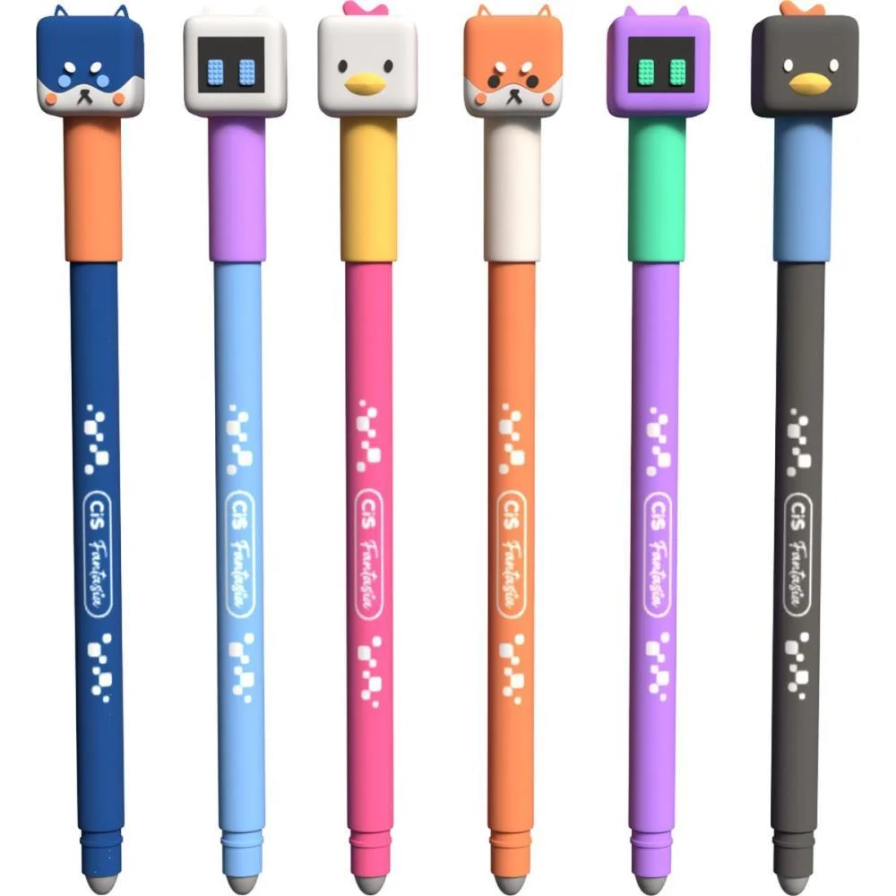 CANETA APAGAVEL CIS FANTASIA CUBE 0.5MM (S) SERTIC (DP.C/18) - imagem 4