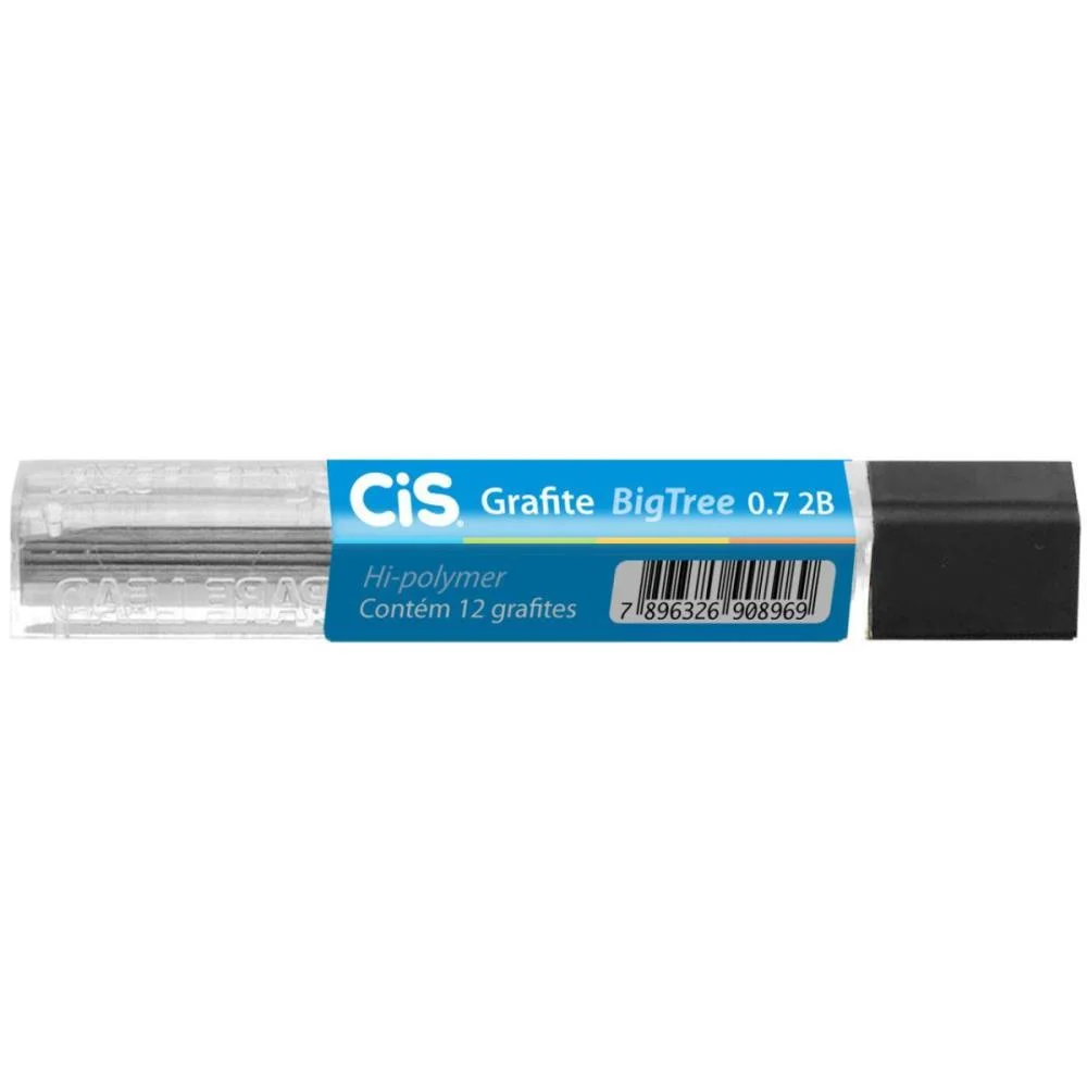 GRAFITE 0.7MM 2B 12TUBOSX12MINAS BIGTREE SERTIC (CAIXINHA) - imagem 4