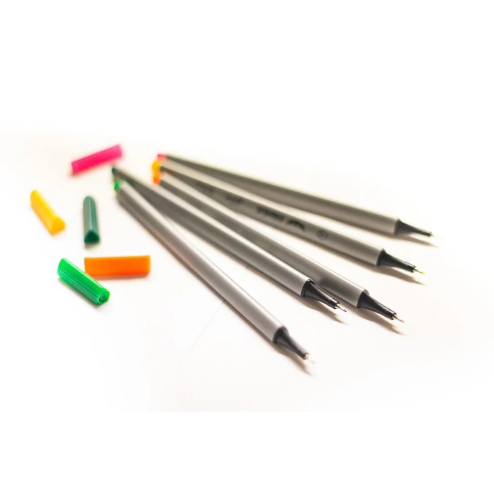 CANETA COM PONTA POROSA FINE 0.4MM 12 CORES FAMIX (BL.C/12) - imagem 4