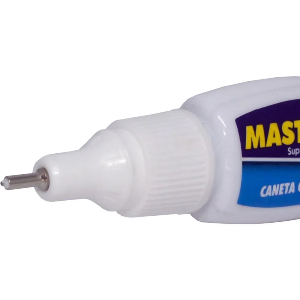CANETA CORRETIVA MP 435 7ML METAL BRANCA MASTERPRINT (CX.C/24) - imagem 4