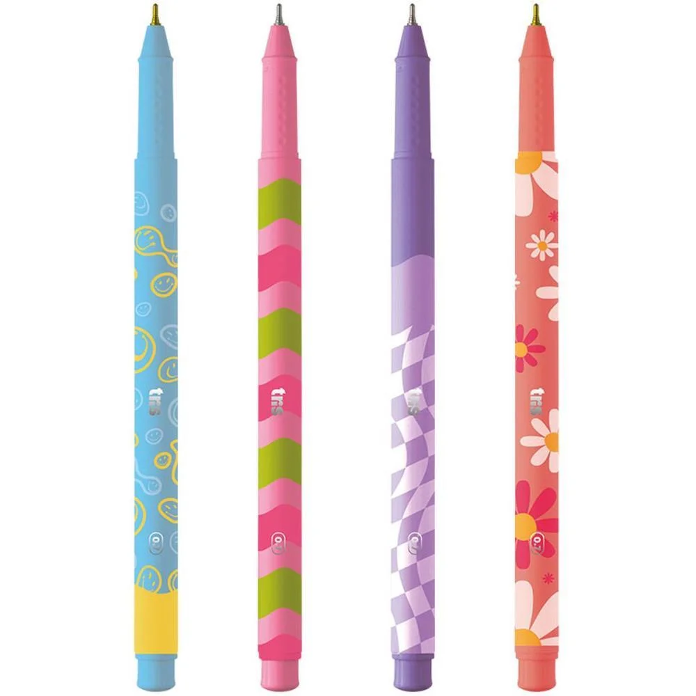 CANETA ESFEROGRAFICA TRIS DOPAMINA 0.7MM 4CORES SUMMIT (DP.C/24) - imagem 4