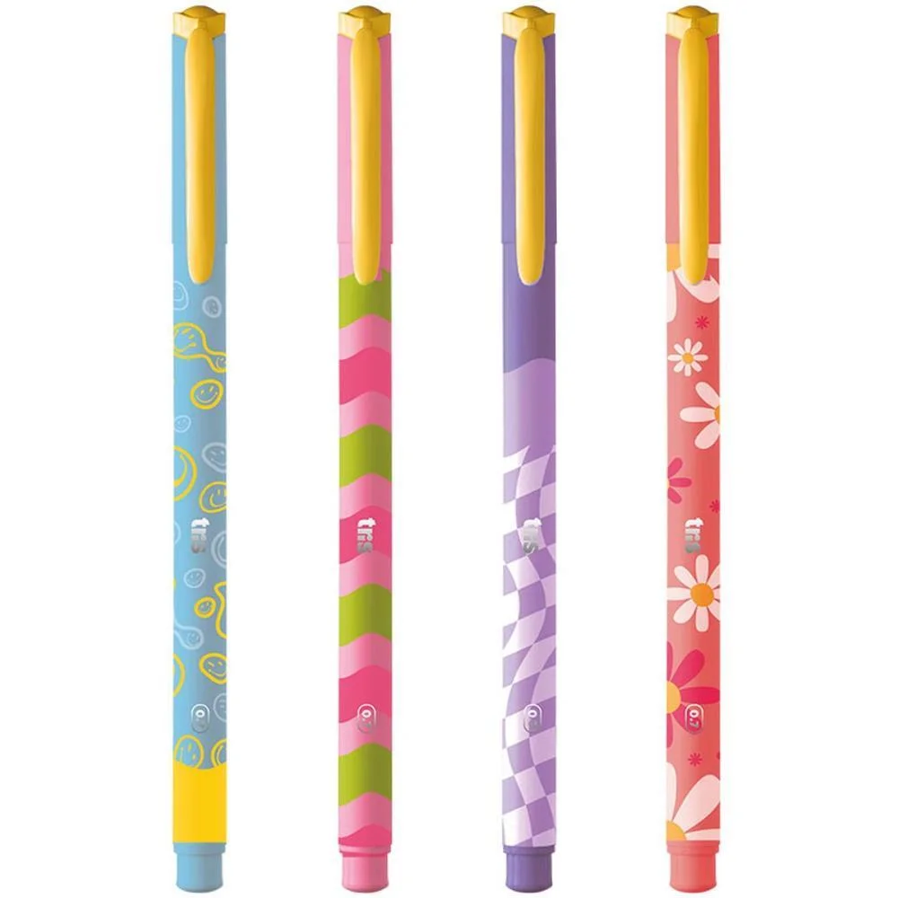 CANETA ESFEROGRAFICA TRIS DOPAMINA 0.7MM 4CORES SUMMIT (DP.C/24) - imagem 5