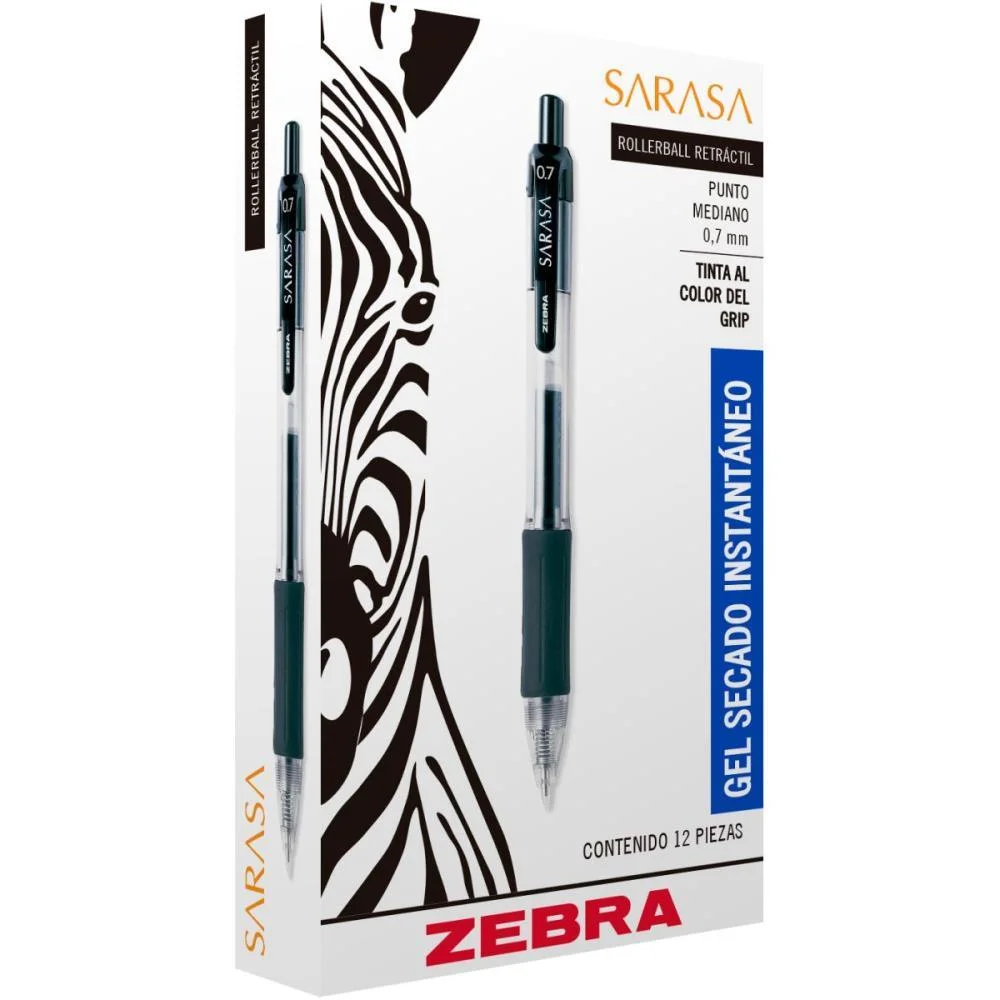 CANETA ESFEROGRAFICA SARASA 0.7MM GEL AZUL NEWPEN (CX.C/12) - imagem 4