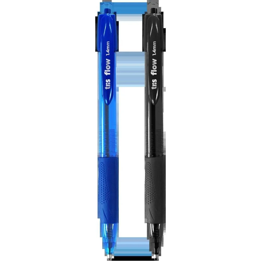 CANETA ESFEROGRAFICA TRIS FLOW RETRATIL 12AZ/8PT SUMMIT (DP.C/20) - imagem 4