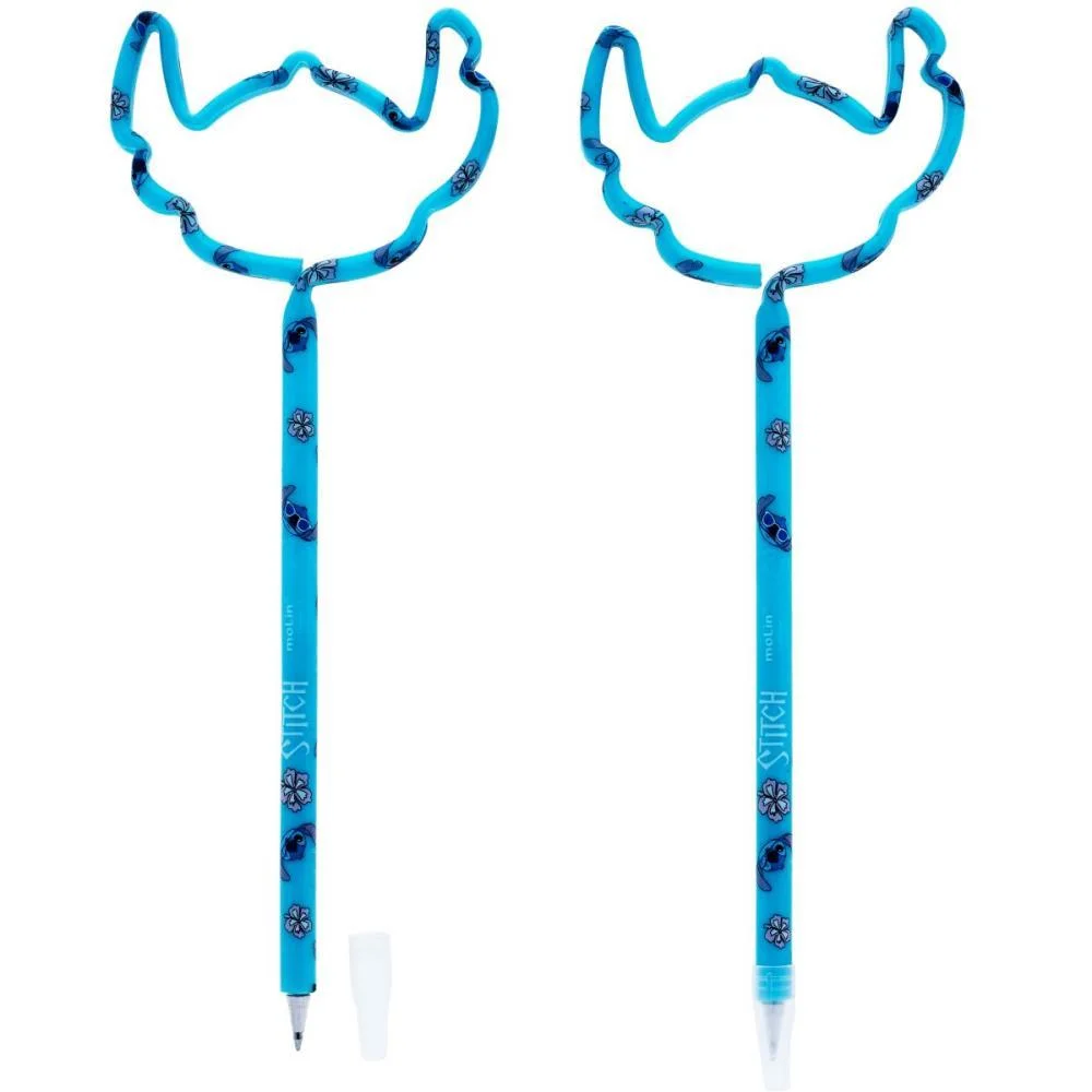 CANETA ESFEROGRAFICA STITCH FACE MOLIN (BLISTER) - imagem 3