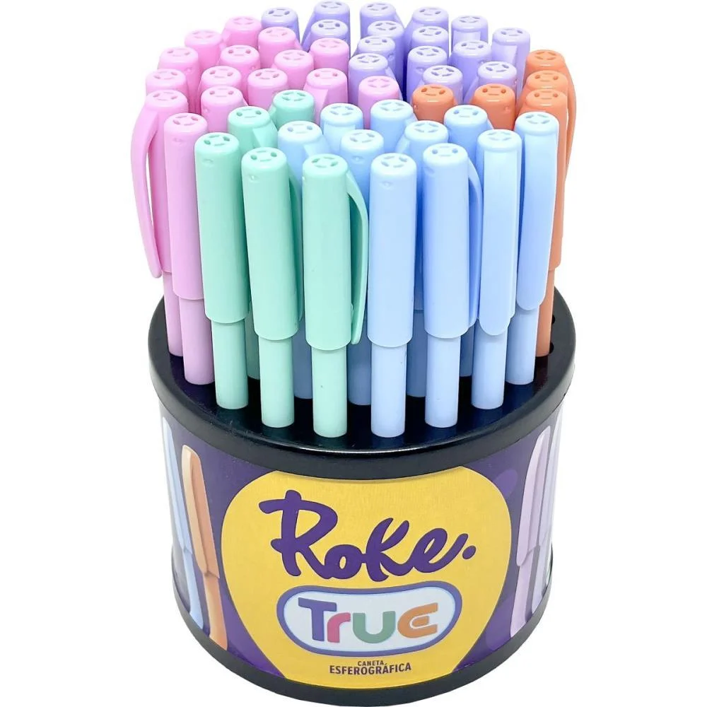 CANETA ESFEROGRAFICA ROKE TRUE 0.7MM CORES SORTIDAS PAPER MATE (DP.C/50) - imagem 4