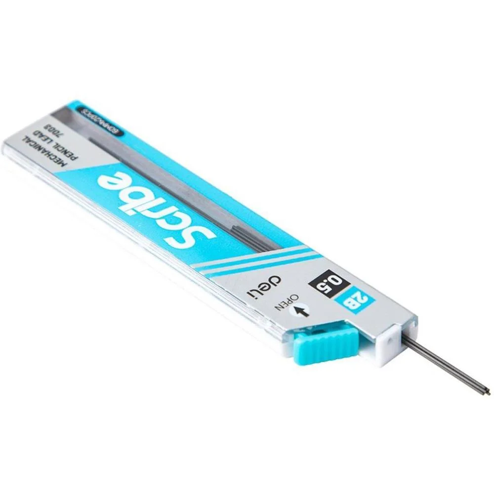 GRAFITE 0.5MM SCRIBE 2B 0,5MM DELI (DP.C/48) - imagem 4