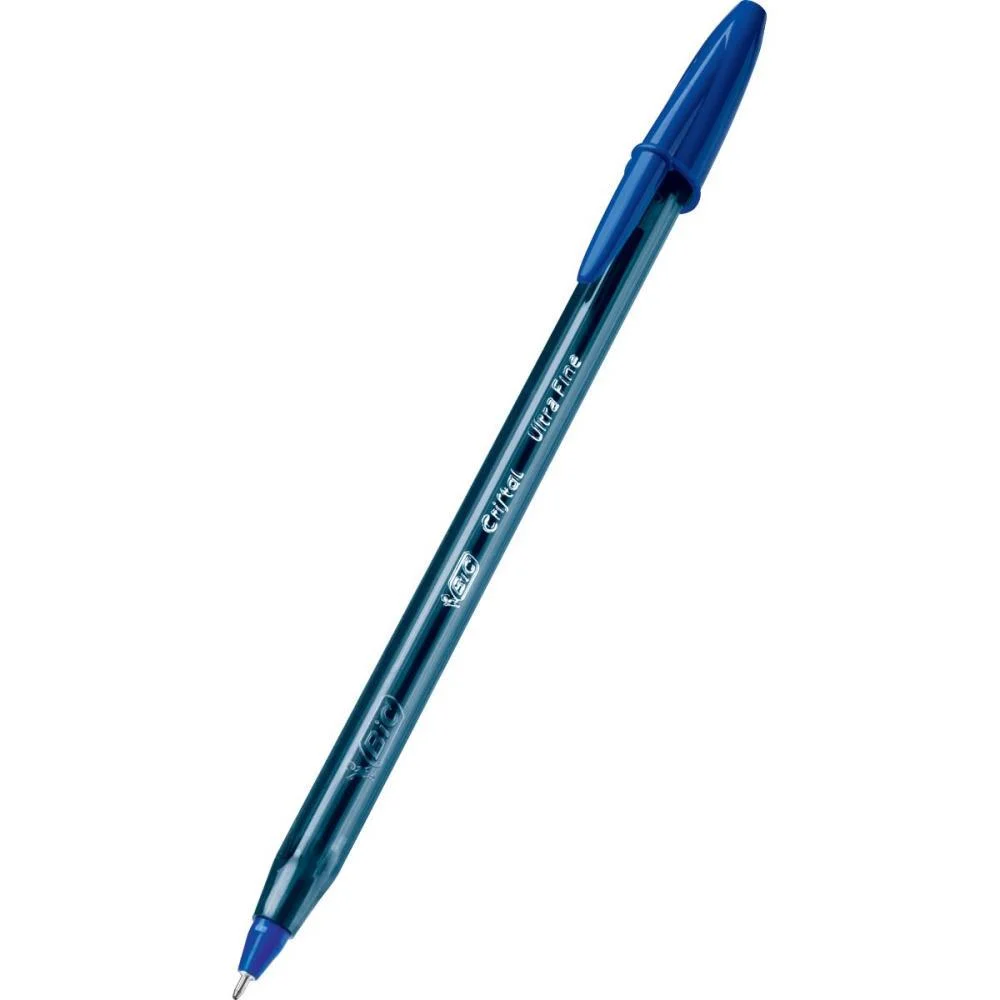 CANETA ESFEROGRAFICA CRISTAL ULTRA FINE AZUL BIC (CX.C/25) - imagem 4