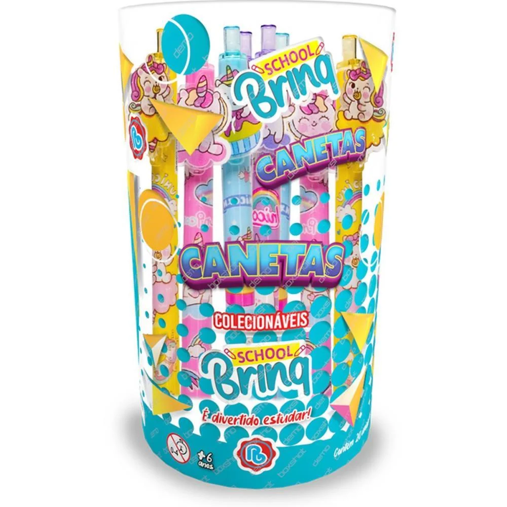 CANETA ESFEROGRAFICA DIVERTIDA UNICORNIO POLIBRINQ (DP.C/20) - imagem 4