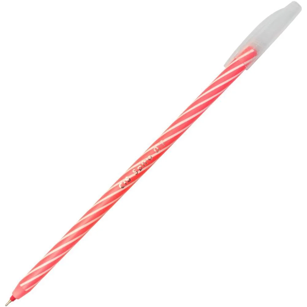 CANETA ESFEROGRAFICA CIS SPIRO 0,7MM VERMELHA SERTIC (CX.C/12) - imagem 4