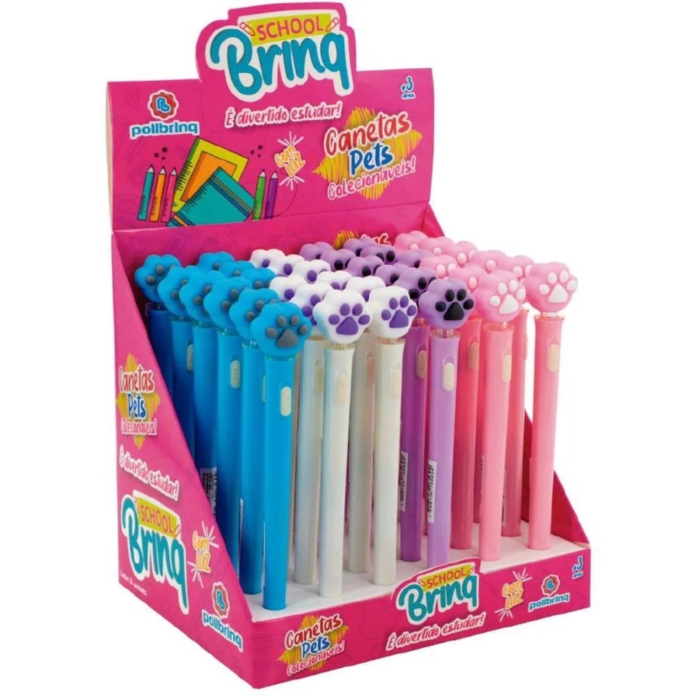 CANETA ESFEROGRAFICA COM LUZ PATINHA POLIBRINQ (DP.C/20) - imagem 5