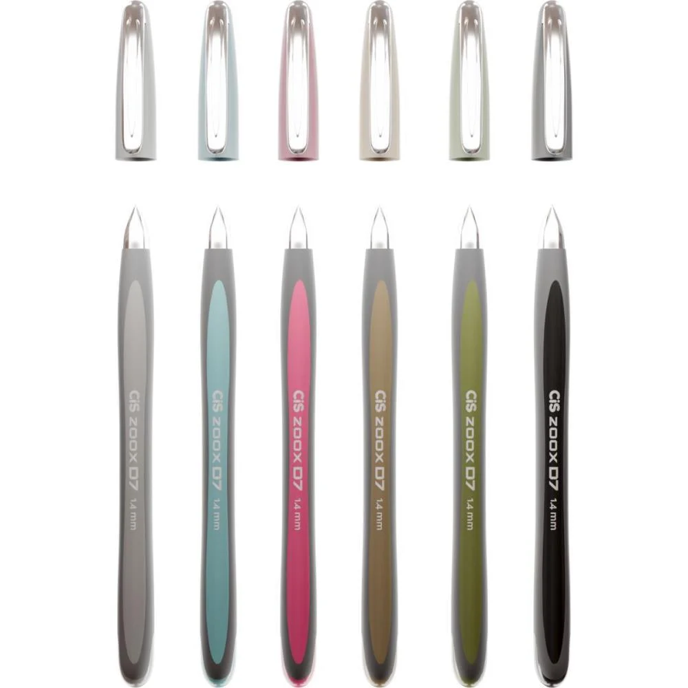 CANETA ESFEROGRAFICA CIS ZOOX D7 1.4MM T.PT (S) SERTIC (DP.C/24) - imagem 3