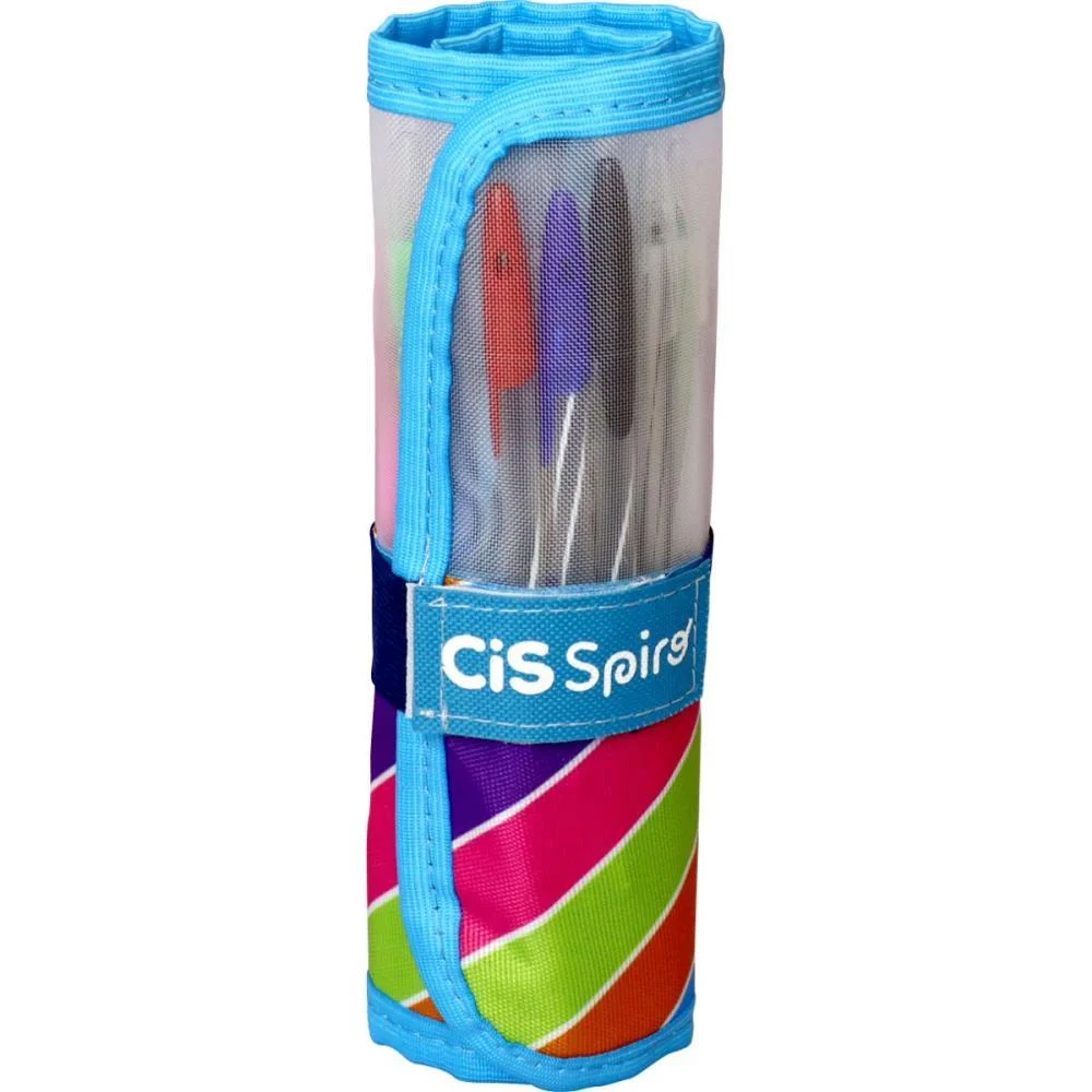 CANETA ESFEROGRAFICA CIS SPIRO ROLLERSET AZ 29CORES SERTIC (ESTOJO) - imagem 3