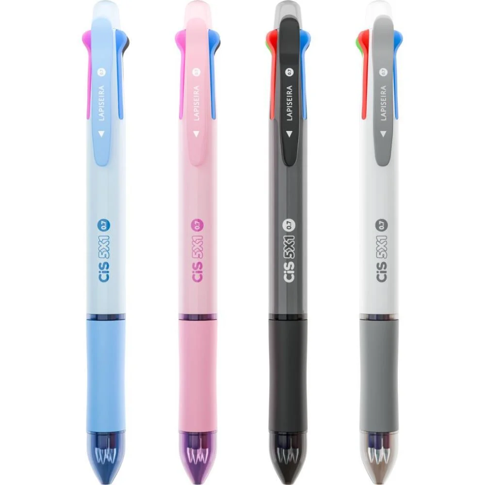 CANETA ESFEROGRAFICA CIS 5X1 LAP. GRAF 0.7MM (S) SERTIC (DP.C/18) - imagem 4