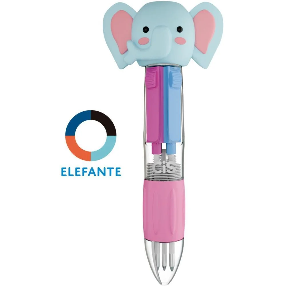 CANETA ESFEROGRAFICA CIS FUN 4X1 MINI 0.7MM (S) SERTIC (DP.C/12) - imagem 5