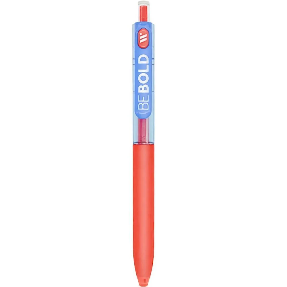 CANETA ESFEROGRAFICA BE BOLD MAX 0.5MM GEL 8 CORES NEWPEN (ESTOJO) - imagem 7