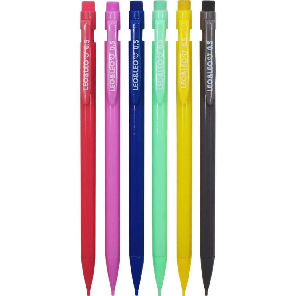 LAPISEIRA 0.5MM POP 6 CORES LEONORA (POTE-24) - imagem 3