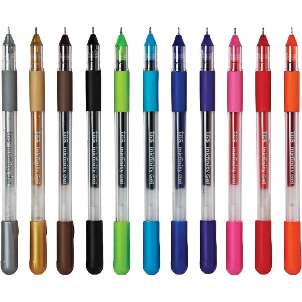 CANETA GEL TRIS INKFINITY GLITTER 10CORES SUMMIT (DP.C/50) - imagem 4