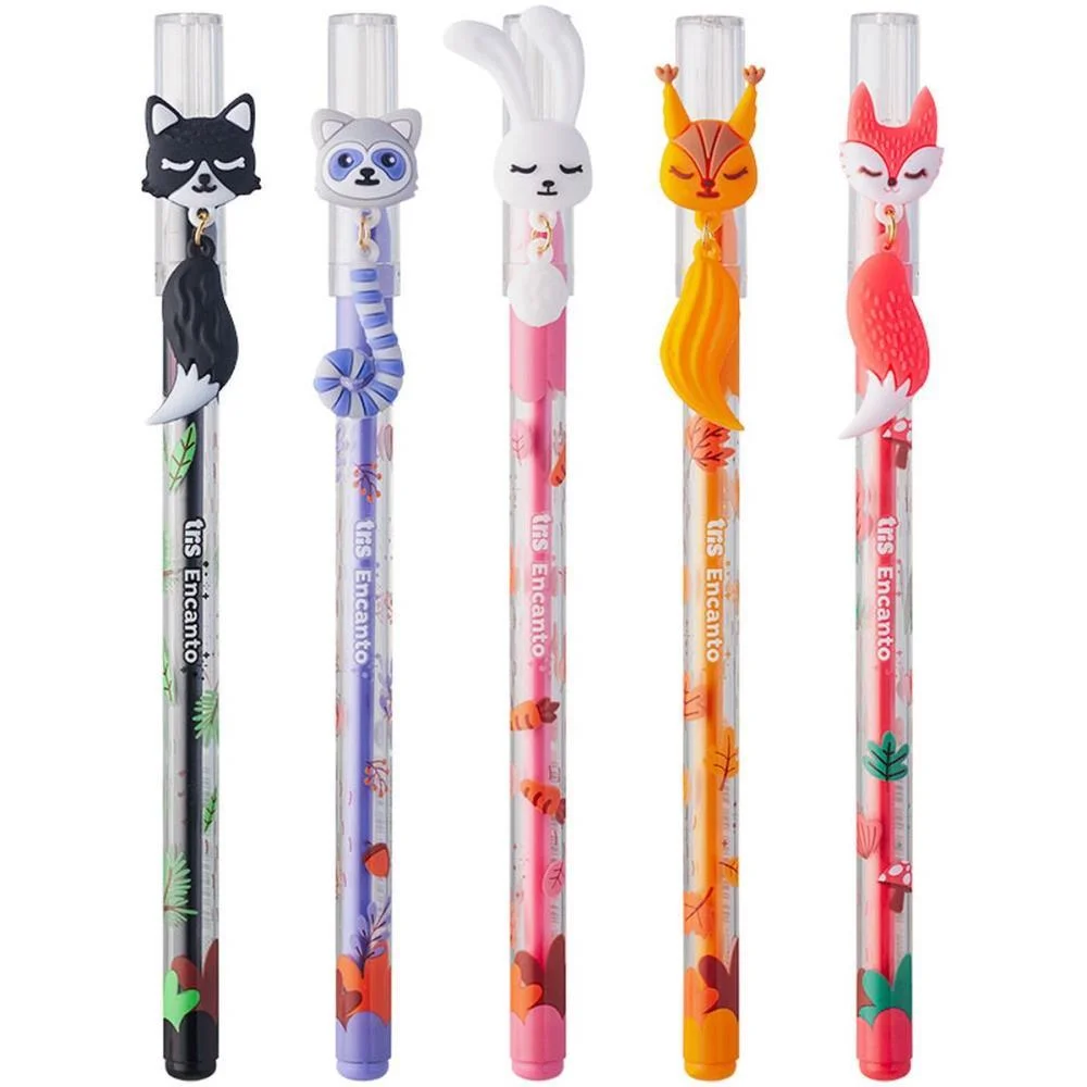 CANETA GEL TRIS ENCANTO C/CHAVEIRO 5CORES SUMMIT (DP.C/15) - imagem 5