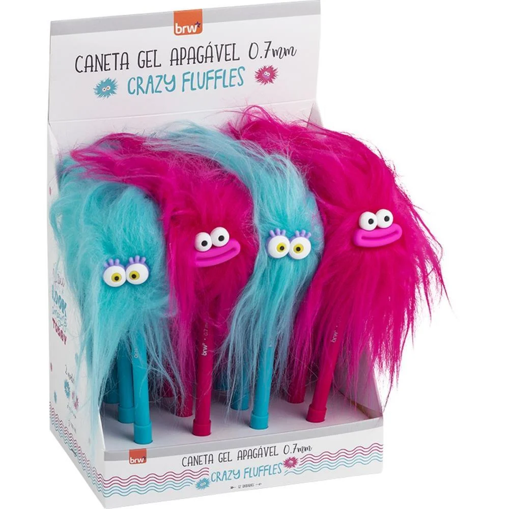 CANETA GEL DIVERT GEL CRAZY APAG 0.7MM(S BRW (DP.C/12) - imagem 8