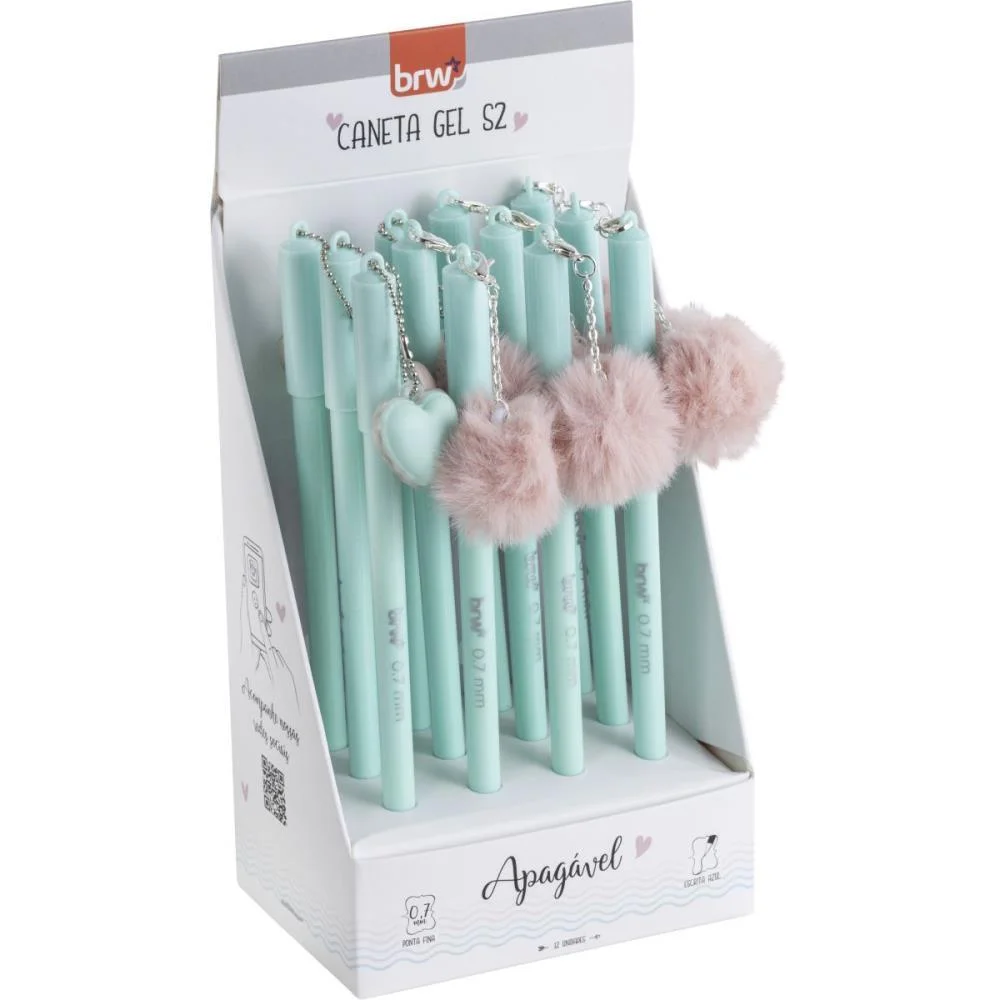 CANETA GEL DIVERT GEL - S2 APAG. 0.7MM (S BRW (DP.C/12) - imagem 3