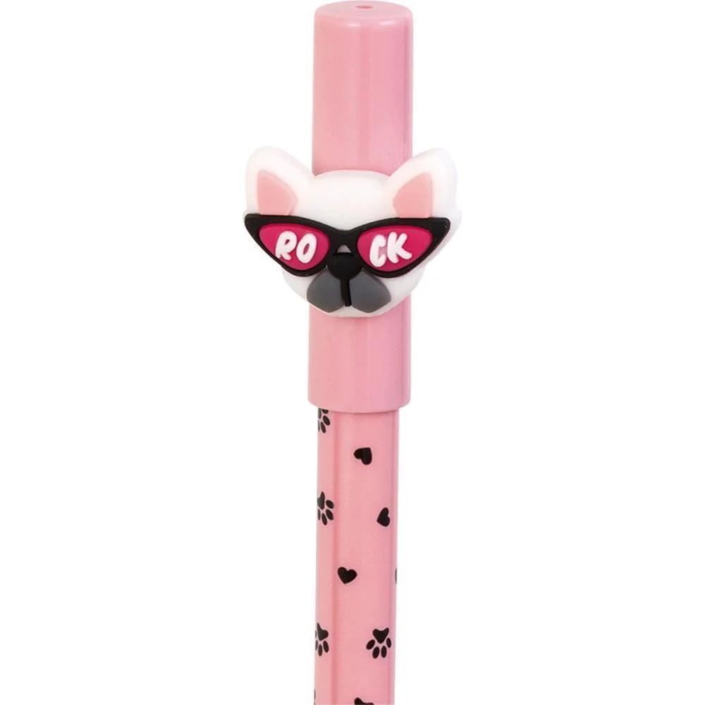 CANETA GEL DIVERT GEL PAWS APAG.0.7MM 4MO BRW (DP.C/12) - imagem 7