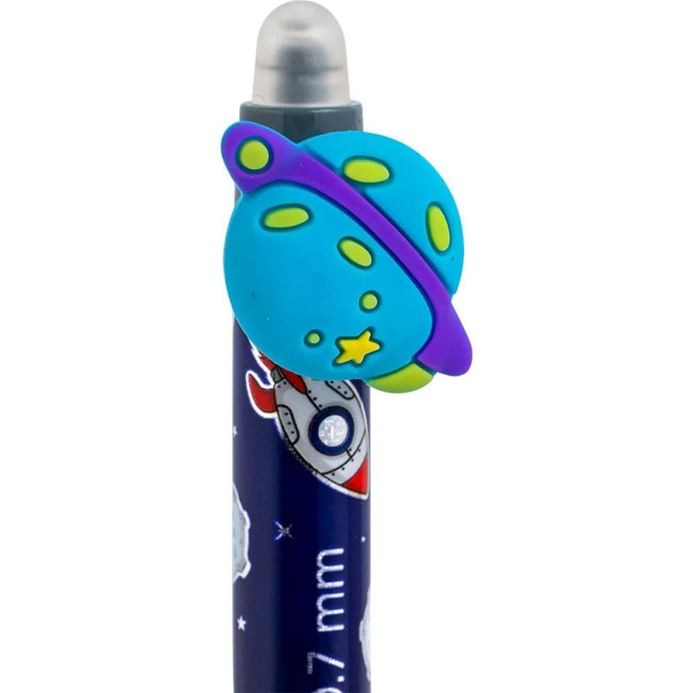 CANETA GEL DIVERT GEL ASTROZIP APAG 0.7MM BRW (DP.C/12) - imagem 9