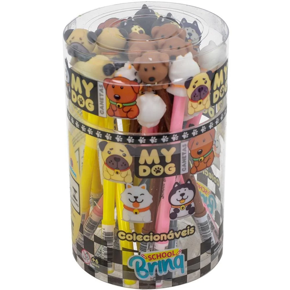 CANETA GEL MY DOG 4MOD. (S) POLIBRINQ (POTE.C/24) - imagem 4