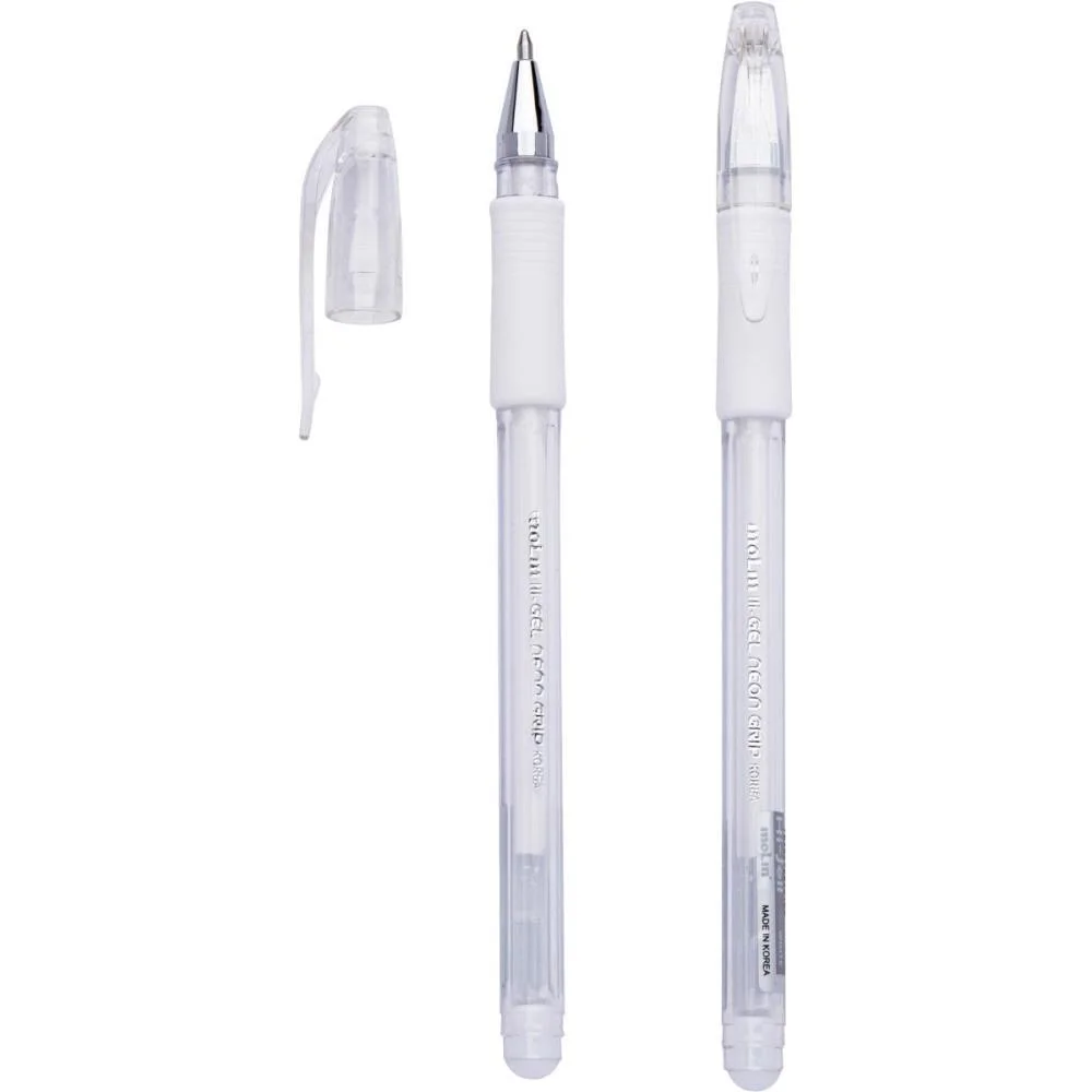 CANETA GEL BRANCA 0,8MM. MOLIN (CX.C/12) - imagem 4