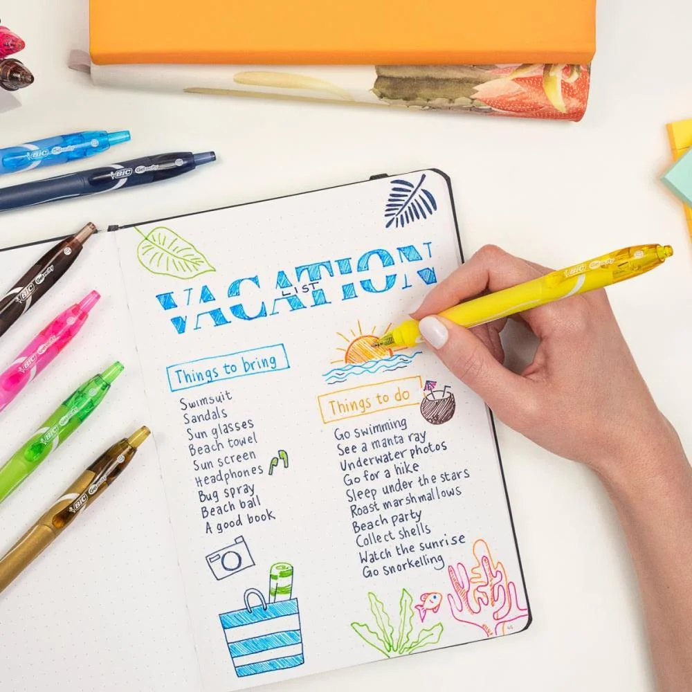 CANETA GEL BIC QUICK DRY RS/RX BIC (BLISTER) - imagem 4