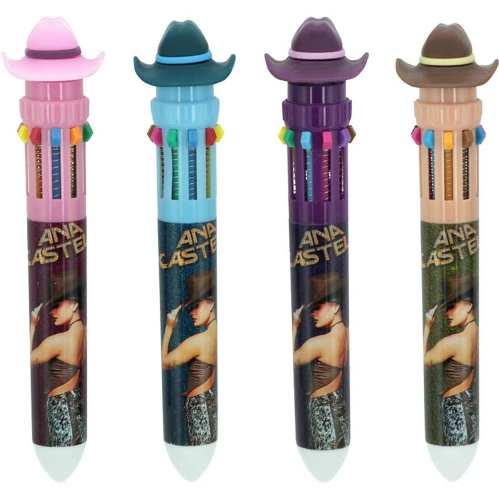 CANETA GEL ANA CASTELA 10EM1 (S) POLIBRINQ (DP.C/24) - imagem 3