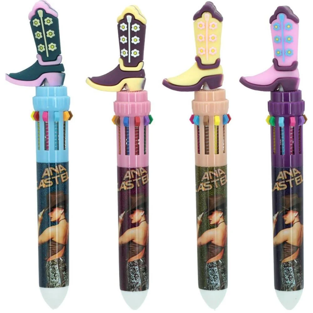 CANETA GEL ANA CASTELA 10EM1 (S) POLIBRINQ (DP.C/24) - imagem 4