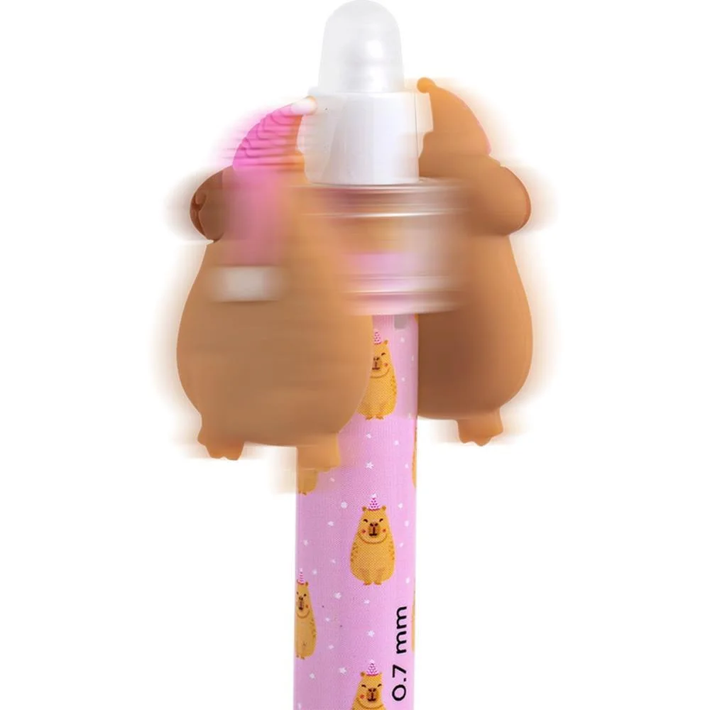 CANETA GEL CAPIVARA  APAG 0.7MM (S) BRW (DP.C/12) - imagem 5