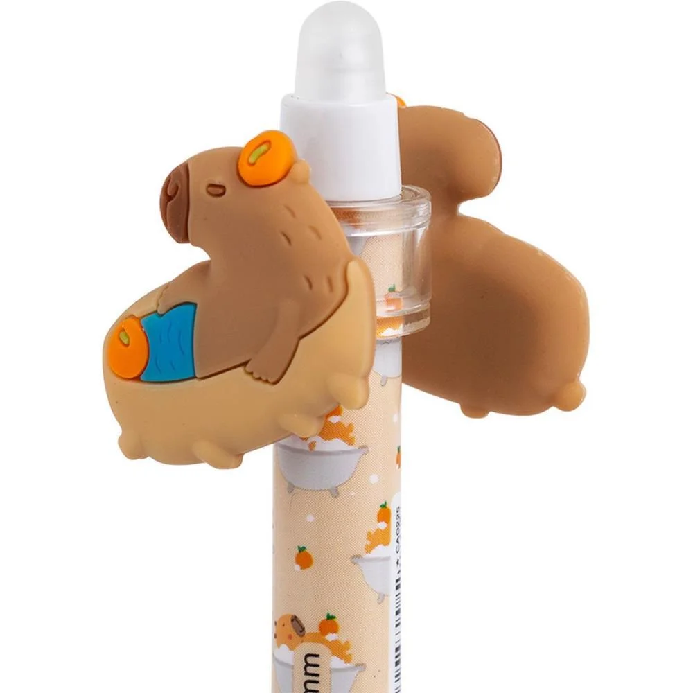 CANETA GEL CAPIVARA  APAG 0.7MM (S) BRW (DP.C/12) - imagem 10