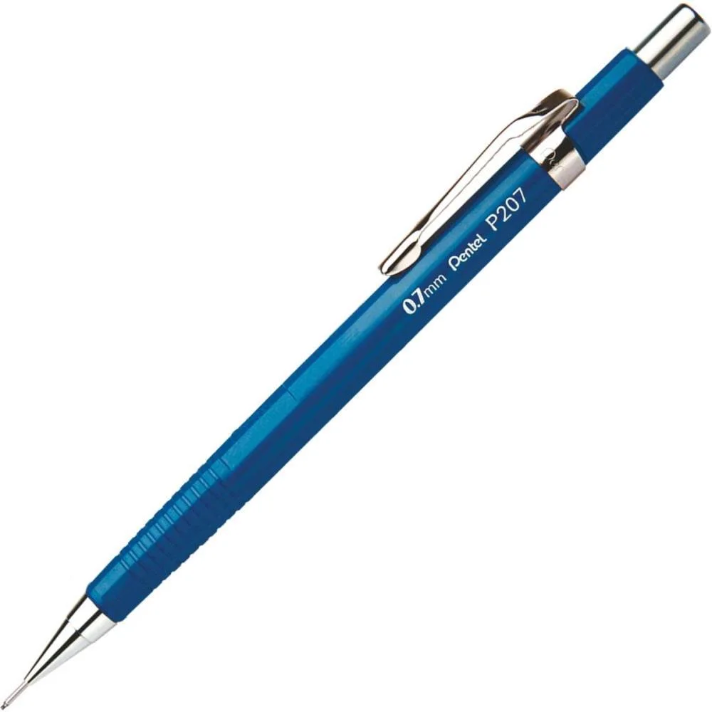 LAPISEIRA 0.7MM PENTEL AZUL PENTEL (CX.C/12) - imagem 2