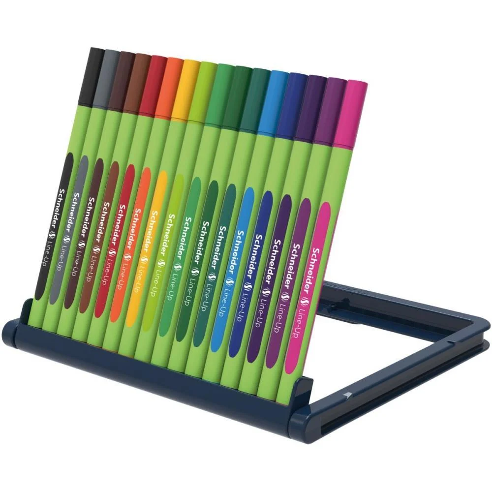 CANETA HIDROGRAFICA LINE-UP 0.4MM SCHNEIDER 16COR COMPACTOR (ESTOJO) - imagem 2