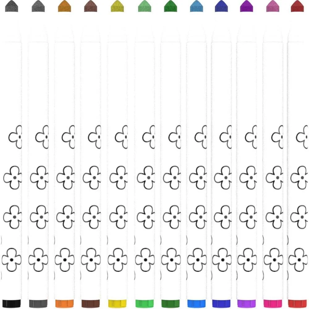 CANETA HIDROGRAFICA SYLVAPEN 12 CORES PERFUMADAS NEWPEN (ESTOJO) - imagem 5