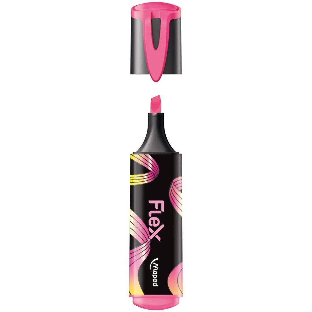 CANETA MARCA TEXTO FLUOPEPS FLEX CORES SORTIDAS MAPED (DP.C/24) - imagem 6