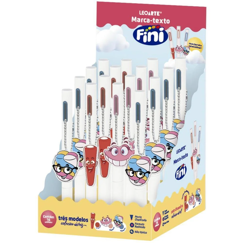 CANETA MARCA TEXTO FINI COM PINGENTE LEONORA (DP.C/16) - imagem 2