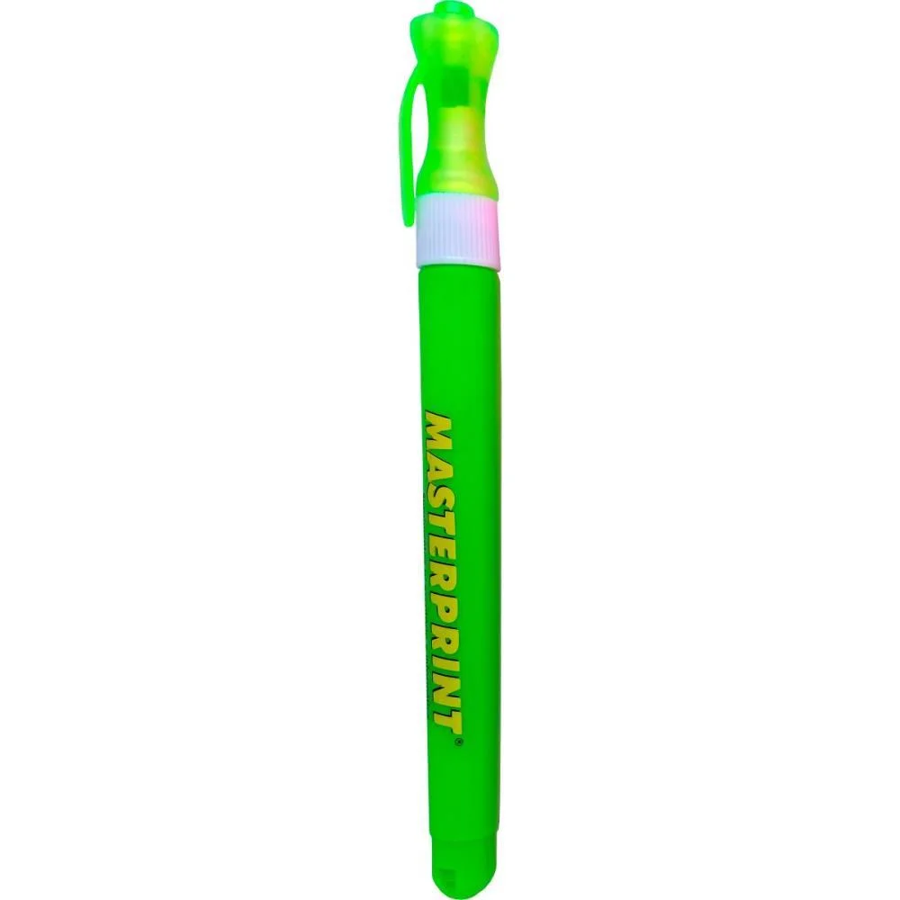 CANETA MARCA TEXTO MP 614 NEON SLIM VERDE MASTERPRINT (CX.C/12) - imagem 2