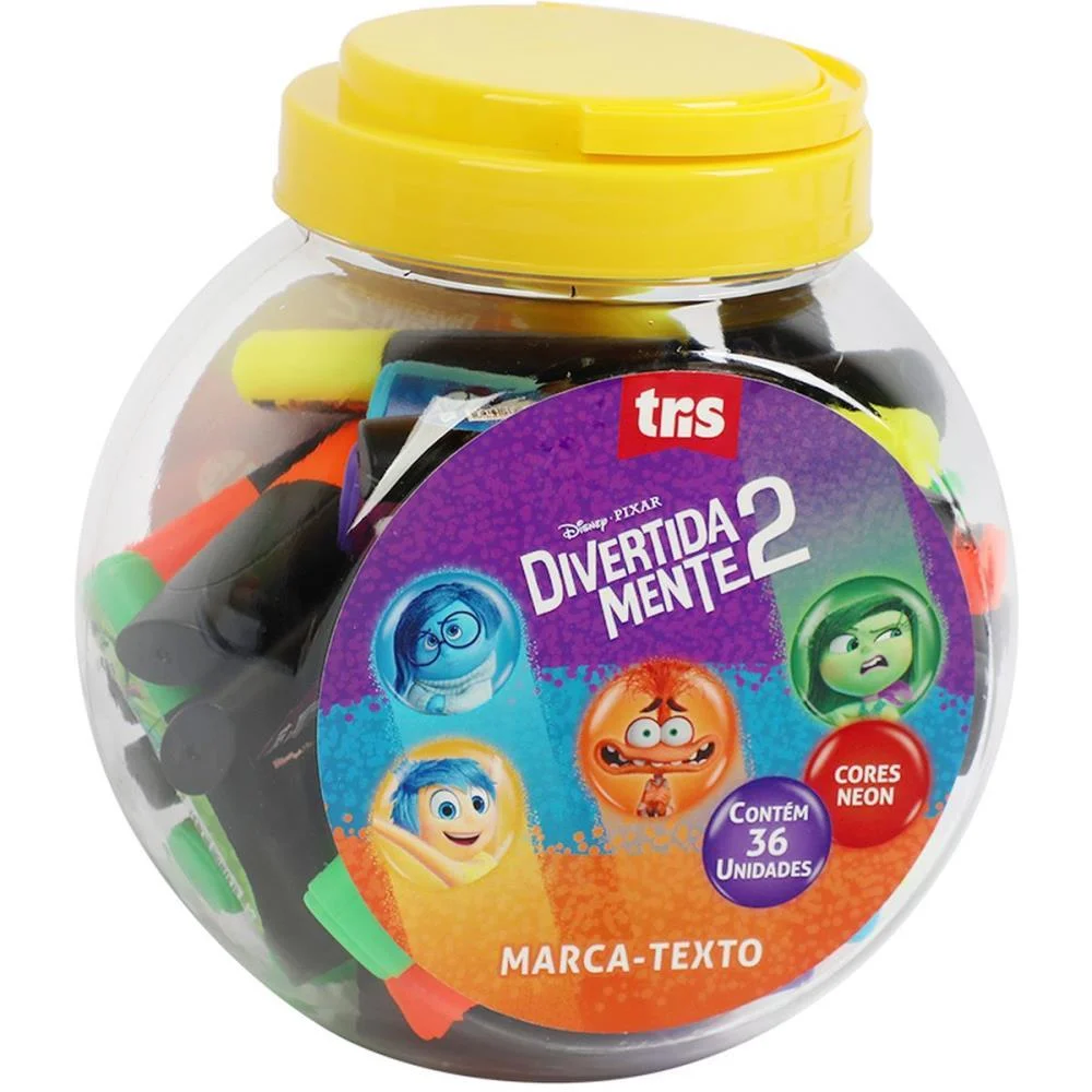 CANETA MARCA TEXTO TRIS DIVERTIDAMENTE2 MINI NEON SUMMIT (POTE-36) - imagem 4