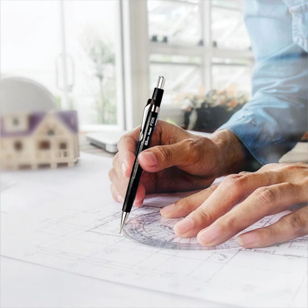 LAPISEIRA 0.5MM METALIZADA ROSA PENTEL (CX.C/06) - imagem 4