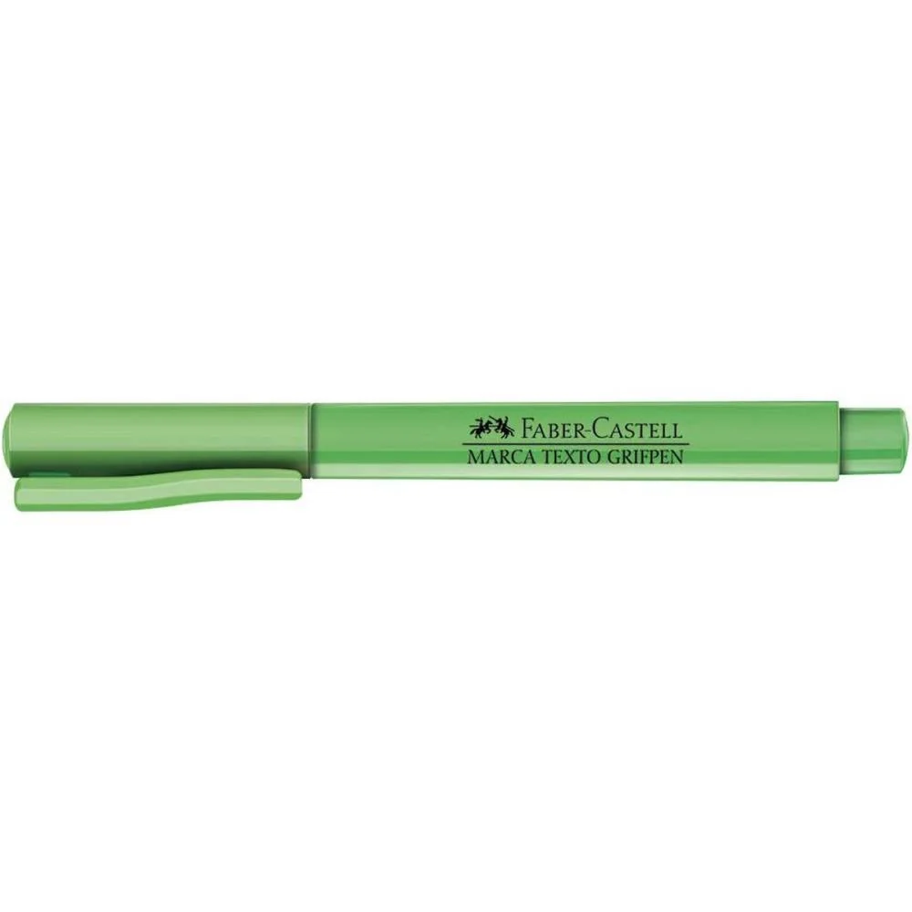 CANETA MARCA TEXTO GRIFPEN VERDE FABER-CASTELL (CX.C/12) - imagem 4